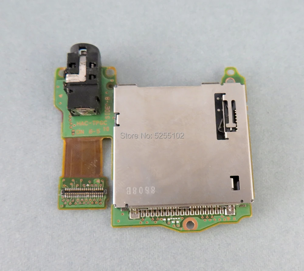 Reemplazo de 2 uds V1.0 V2.0 HAC-001(-01) ranura para tarjeta de juego con auriculares reemplazo de placa para auriculares para reparación de interruptor Nintendo - imagen 4