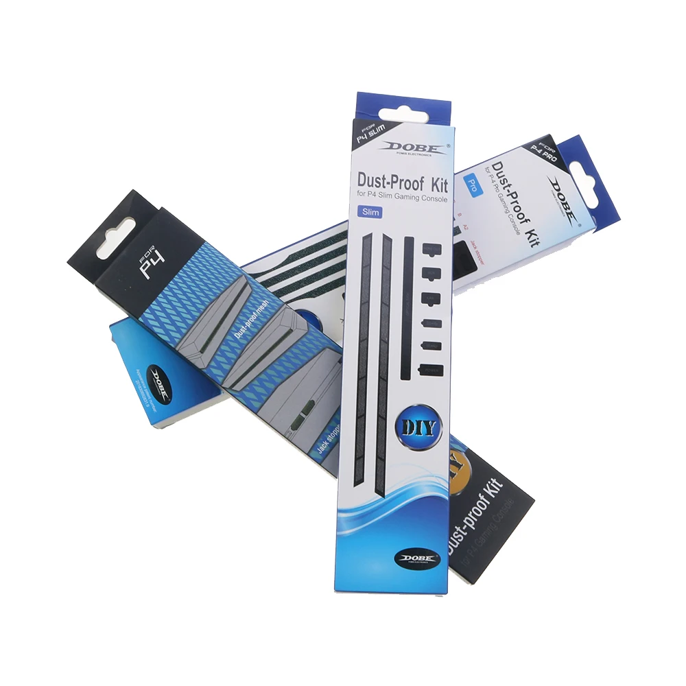 JCD 1 Uds DIY Kit de red a prueba de polvo previene la cubierta malla Jack tapón paquete a prueba de polvo para PS4 PS4 Pro PS4 Slim PS4 consola - imagen 3