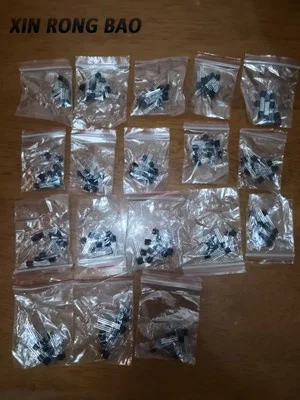 Kit surtido de transistores (TO-92) S9013 S9014 S8050 S8550 A1015 A42 A92 2N2222 C945 18 tipos x10 piezas = 180 piezas en bolsa - imagen 2