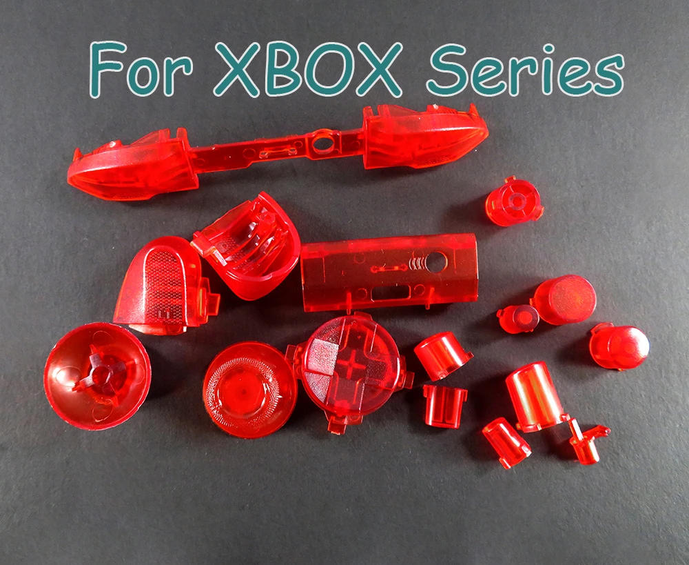 1 juego completo de botones de repuesto para Xbox Series S X Controller LB RB LT RT Bumpers Triggers d-pad ABXY Start Back Key