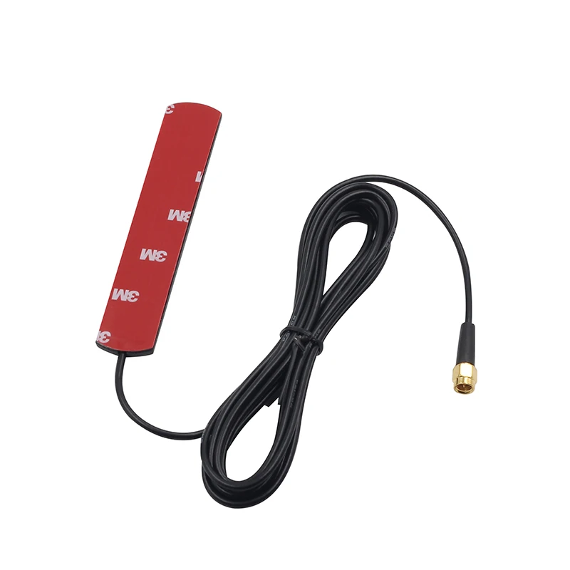 Antena de parche WiFi GSM GPRS 3G 4G, 1,5 m, 3m, Cable de pegamento, frecuencia completa, alta ganancia, 3dbi, conector SMA de comunicación para vehículo - imagen 5