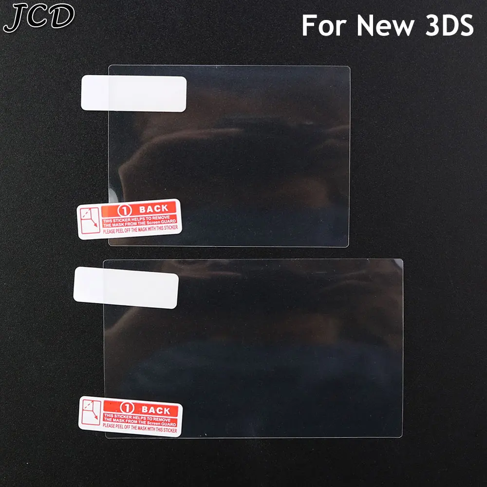 JCD 1 Juego de película protectora transparente HD superior inferior para Nintendo Switch Lite DS Lite NDSL para 2DS 3DS nuevo Protector de pantalla LCD 3DS XL - imagen 5