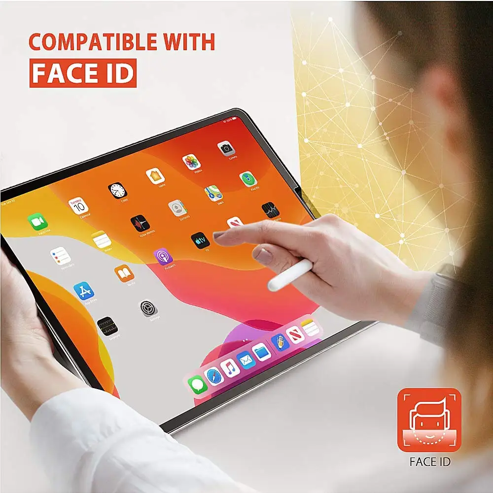 GOOJODOQ-Protector de pantalla tipo película con textura de papel para iPad Pro 11 13 Air 4 5 6 iPad Mini 6 7 9a 8a 7a 10,2 10.a generación - imagen 2