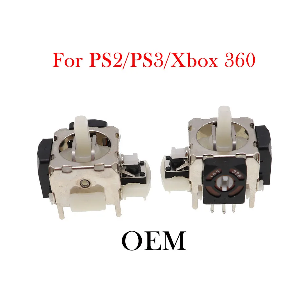 10 Uds para XBOX 360 controlador de palos analógicos 3D módulo Sensor de eje de Joystick para PS2 PS3 piezas de repuesto - imagen 2