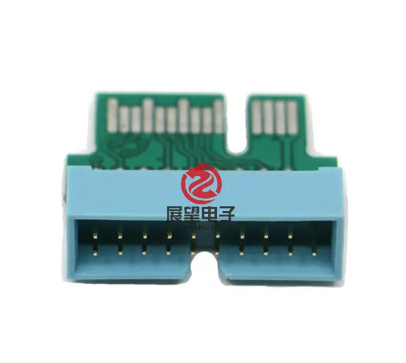 Para Lenovo ThinkStation C30 S30 D30 placa base frontal USB3.0 a chasis estándar adaptador USB3.0 de 19 pines - imagen 4