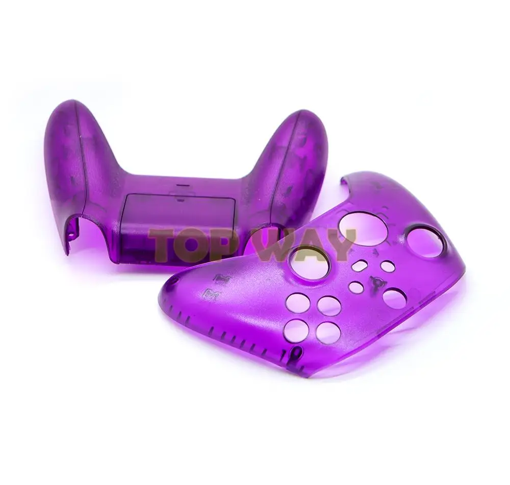 1 Juego de carcasa de repuesto transparente para Xbox Series X S, funda de controlador, cubierta de placa frontal, botones RB LB RT LT Mod - imagen 5
