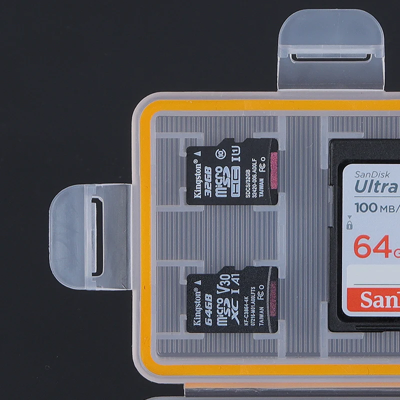 KingMa EN-EL15 ENEL15 Battery Plastic Case Storage Battery Holder Box For Nikon D800 D750 D810A D7200 D7100 D850 D7000 - imagen 4