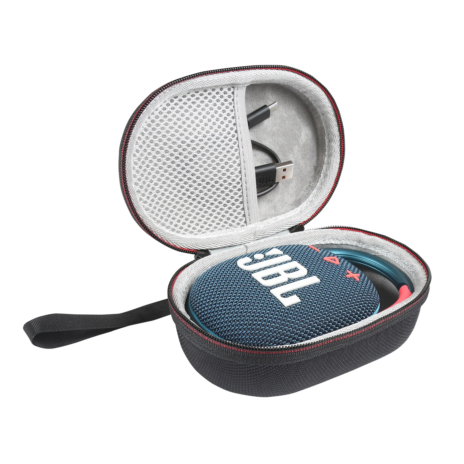 ZOPRORE Estuche rígido de transporte EVA para JBL Clip 4 Altavoz Bluetooth inalámbrico portátil impermeable - imagen 2