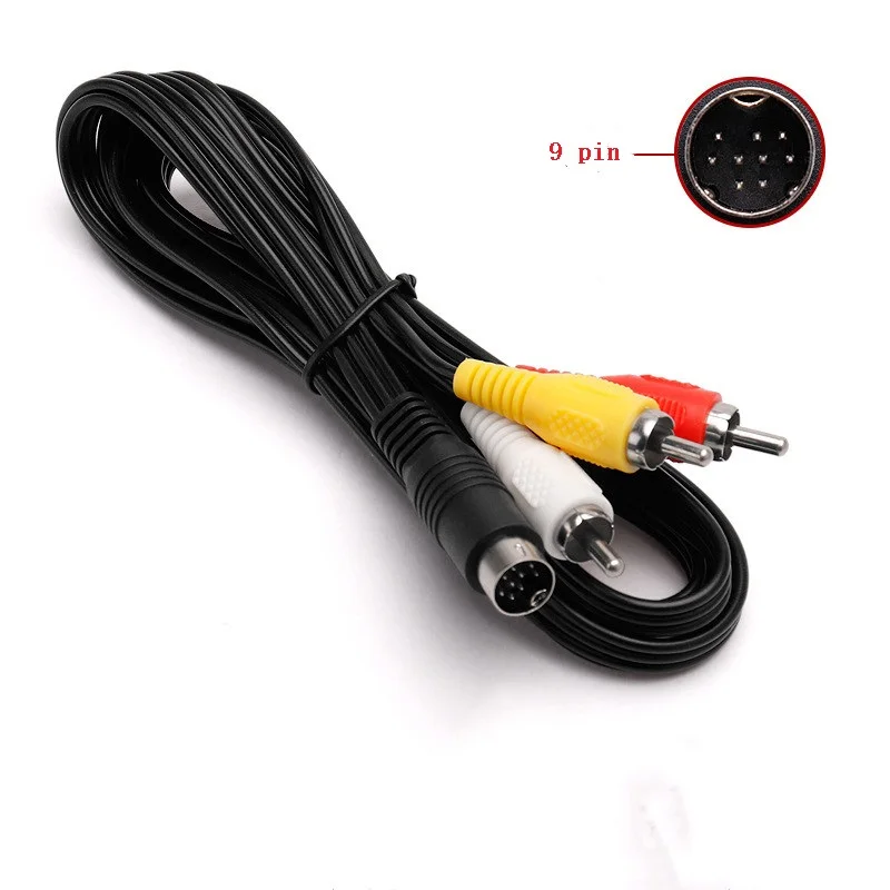 Cable para SEGA Mega Drive 2 AV Cable RCA Audio Video Cable Reemplazo para SEGA Genesis 2 - imagen 4