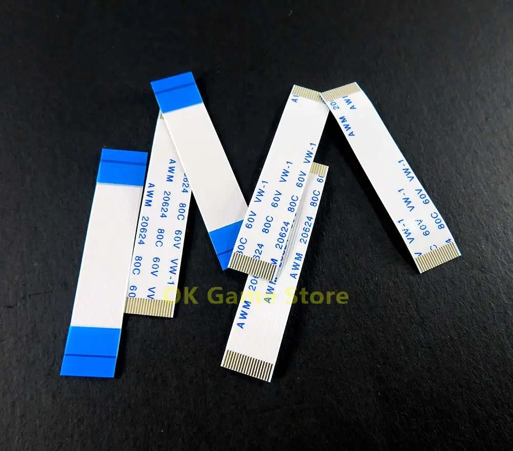 100 unids/lote Cable de cinta flexible táctil de 18 pines para controlador PS5 Cable de conexión de panel táctil de 18 pines para Playstation 5 PS5 - imagen 4