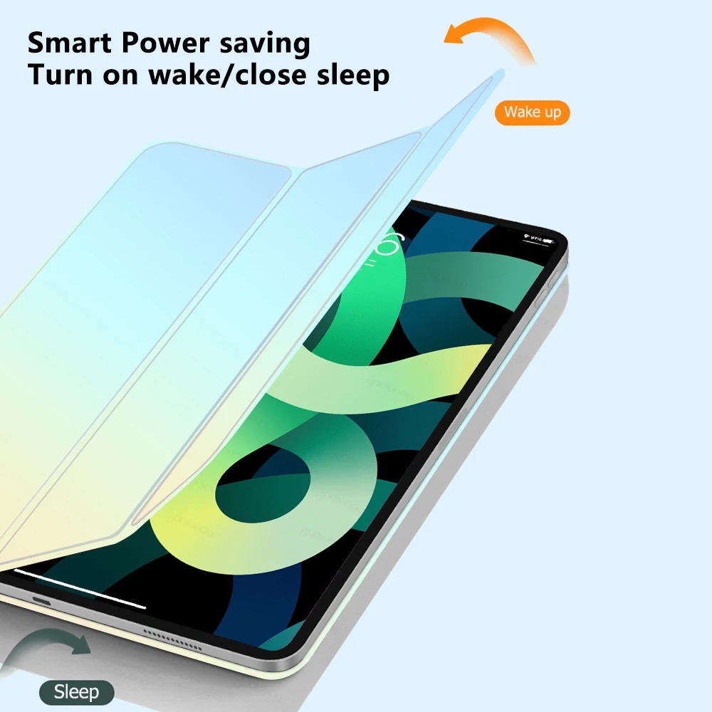 Funda magnética para iPad Air 4, Carcasa para iPad Pro 11, 2021, Mini 6, Air 2020 Pro 12,9, 12, 9, 2021, 10,9 - imagen 3