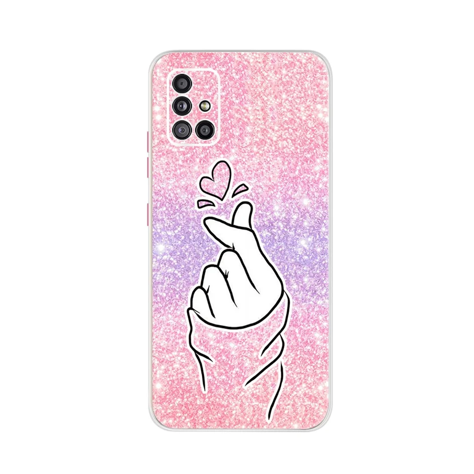Funda suave con estampado de arcoíris para Samsung, carcasa a la moda para Samsung Galaxy A51 SM-A515F M51 SM-M515F - imagen 3