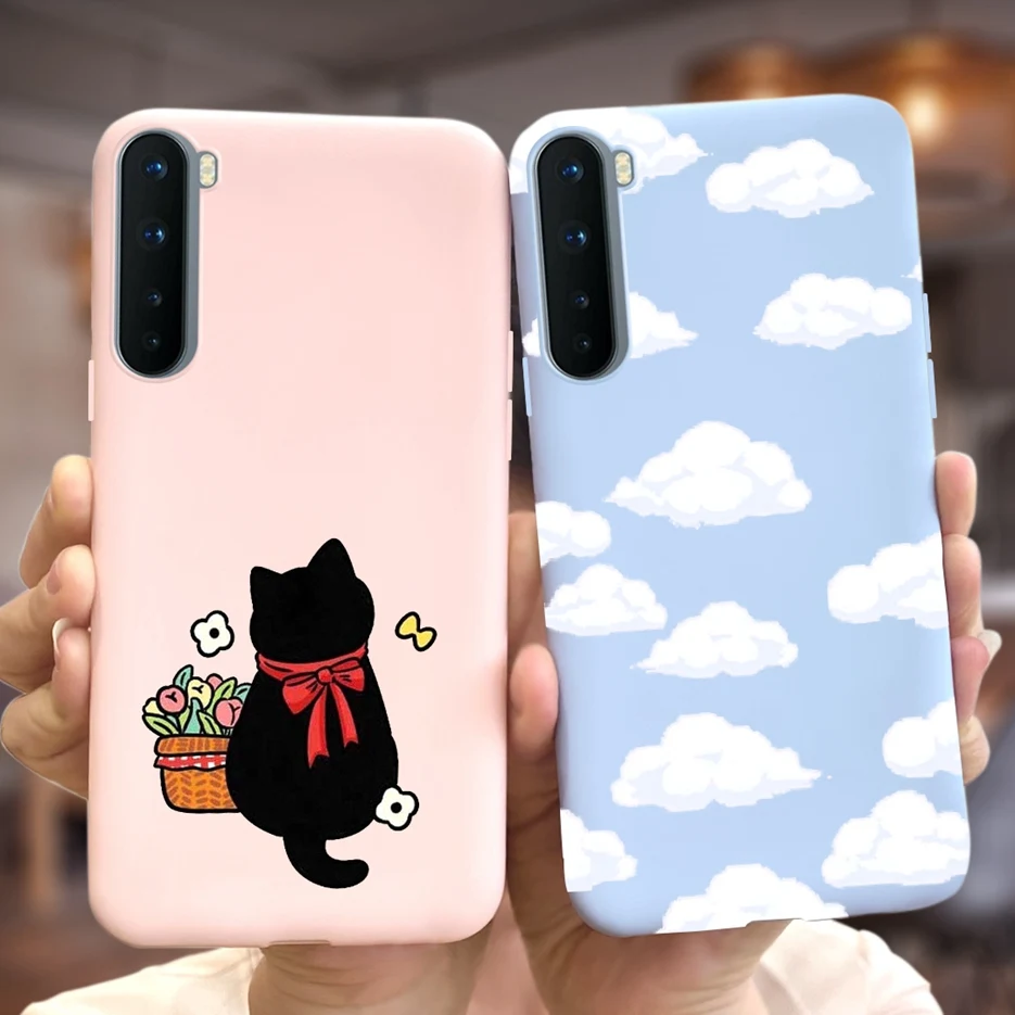 Funda trasera de silicona suave para Oneplus Nord 1 + Nord, carcasa bonita a la moda, AC2001, AC2003 - imagen 3