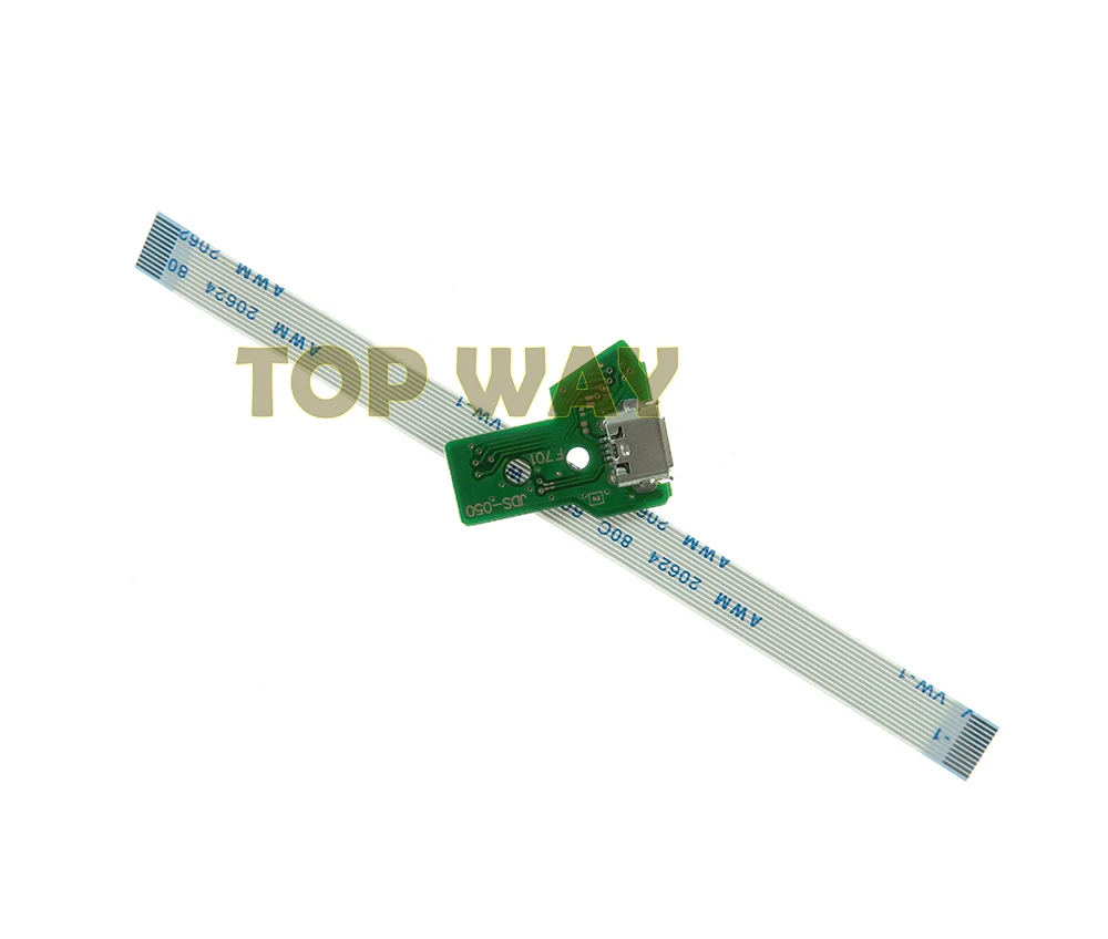 10 juegos para Sony Playstation 4 PS4 Pro controlador placa de carga USB circuito JDS-001 011 030 040 050 055 con Cable de cinta - imagen 5