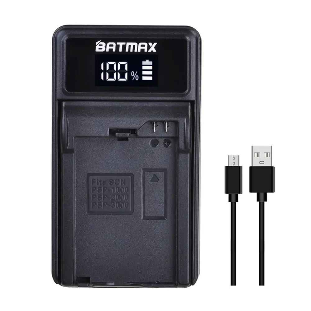 Batmax-batería PSP 3600 de 1000 mAh, Cargador USB LED para Sony PlayStation, portátil, PSP1000, Sony 1001,1002,1003,1004,1005,1006 - imagen 3