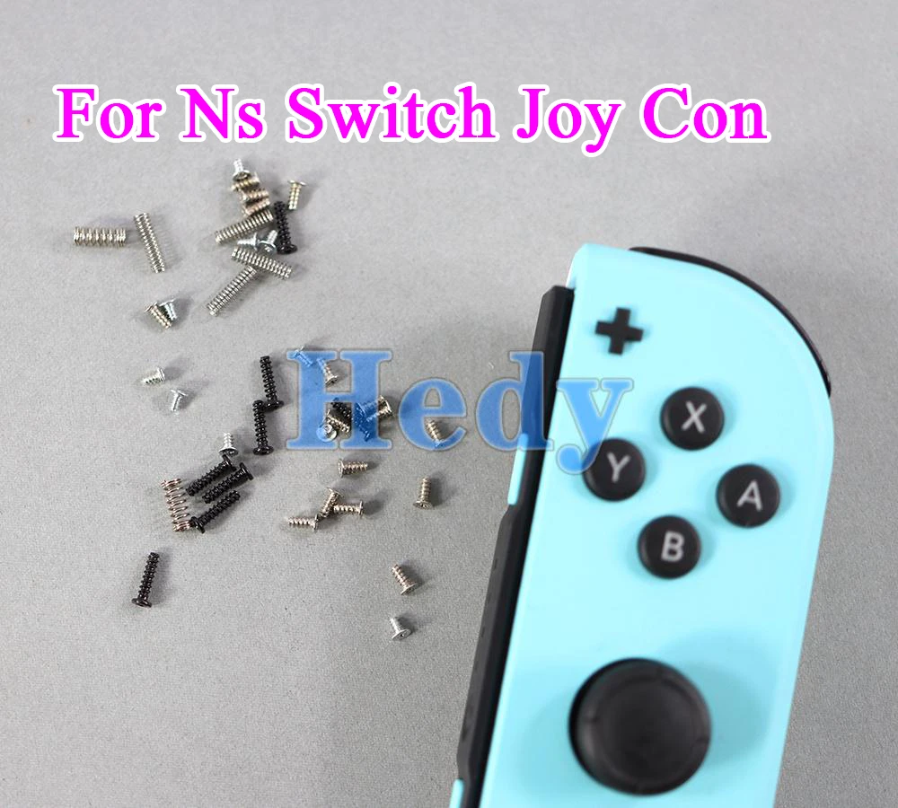 Juego de 50 tornillos para Nintendo Switch NS Joy Con, controlador de consola, juego completo de tornillos, Kit de reparación de repuesto, accesorios para juegos - imagen 2