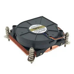 COOLSERVER 1U3CC Disipador de Cobre para Intel LGA2011 y LGA115X