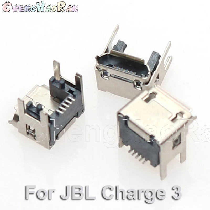 5 uds reemplazo para JBL Charge 3 Altavoz Bluetooth conector de base USB puerto de carga Micro USB enchufe de alimentación