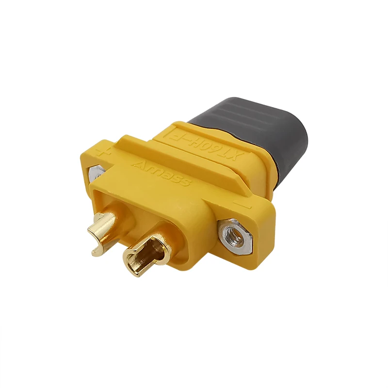 XT60E1-M-conector macho XT60H para batería Lipo RC, XT60 conector hembra, funda montable para coche, Dron FPV, 1 par - imagen 2