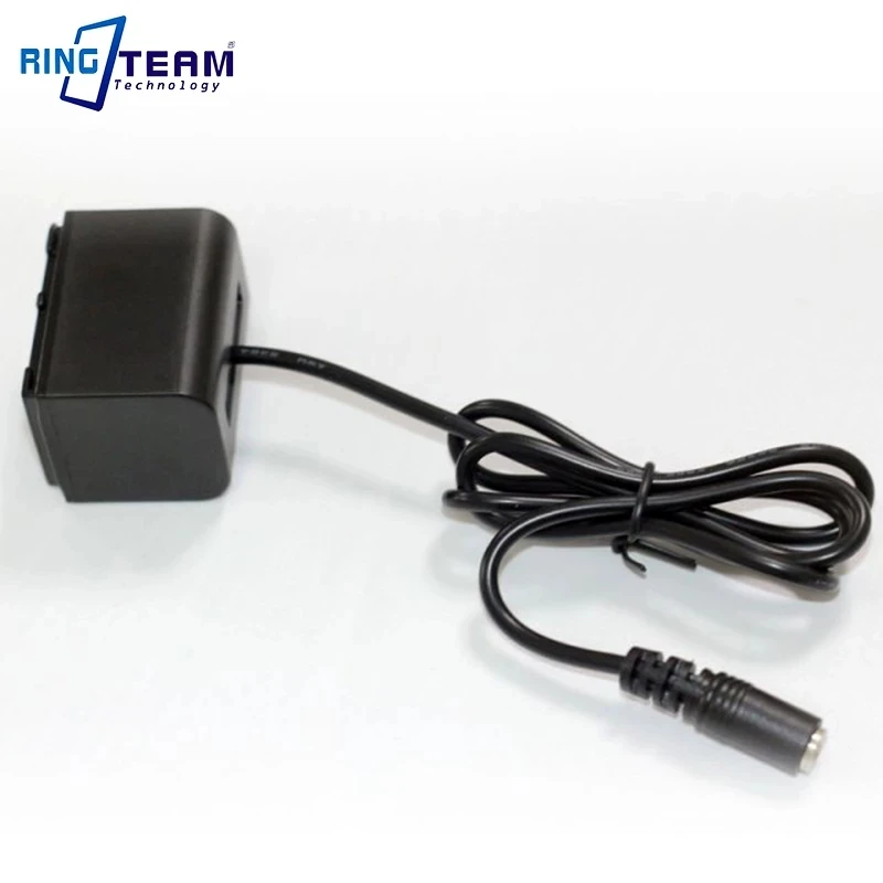 Batería simulada de NP-FV30, NP-FV40, NP-FV50, NP-FV70, acoplador de CC para cámaras Sony DVD SR HC Serial, luz y Monitor - imagen 3