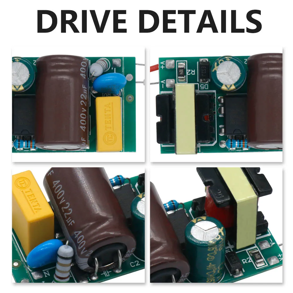 Controlador de corriente constante no aislado LED 36-50W 250mA fuente de alimentación LED unidad adaptable DC90-175V transformadores controlador para LED - imagen 5