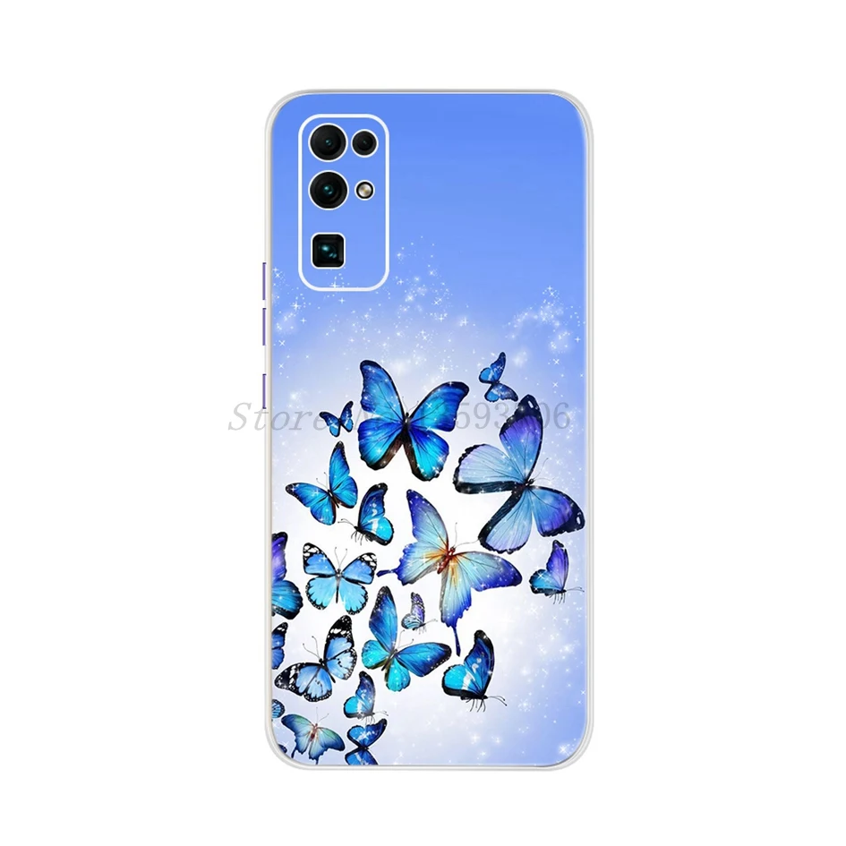 Funda de silicona suave para Huawei Honor 30 Pro, carcasa con patrón de TPU para Honor 30, BMH-AN10, 30Pro, EBG-AN00 - imagen 2