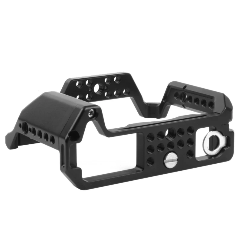 Jaula de cámara para cámara Fuji X-T4 con ranura de cola de milano Aka funda de conejo de cámara de aleación de aluminio - imagen 3