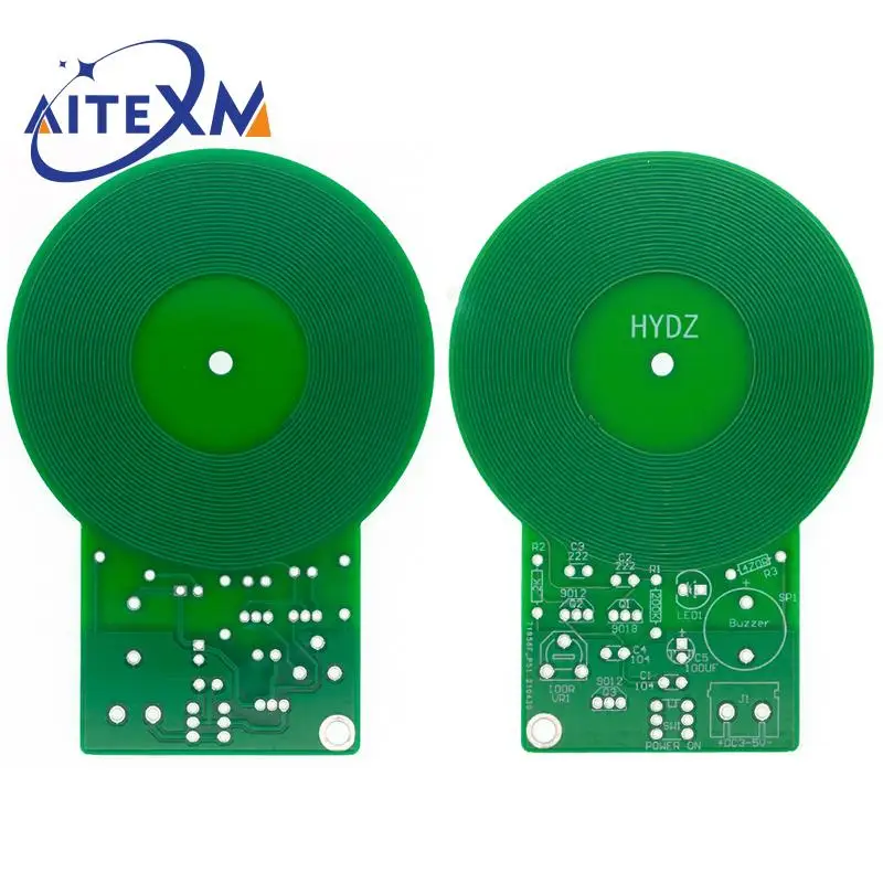 Kit de bricolaje de JS-60, Kit de Detector de metales, Kit electrónico DC 3V-5V 60mm, módulo de placa de Sensor sin contacto, pieza electrónica DIY, Detector de metales - imagen 5