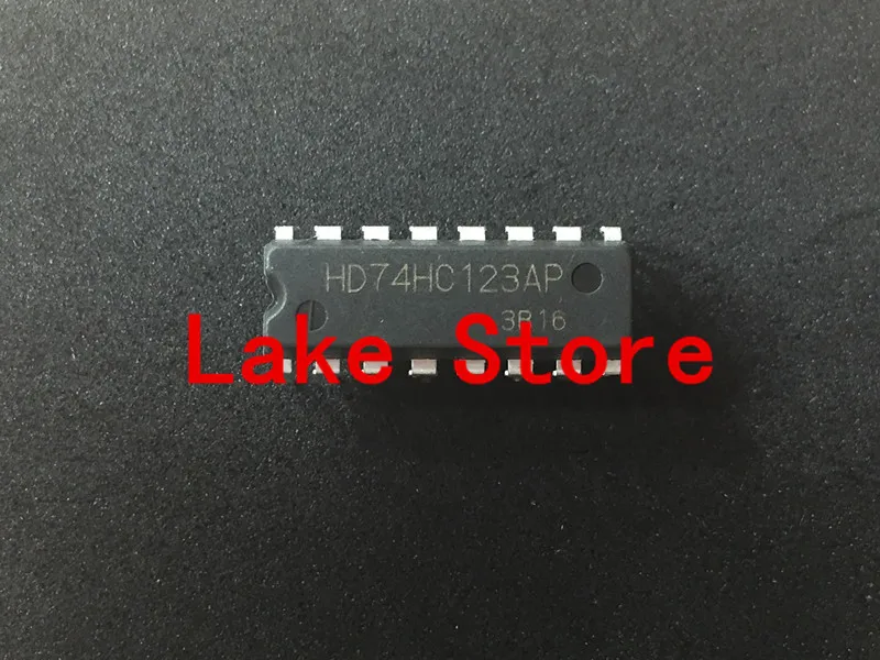 5 unids/lote HD74HC123AP SN74HC123N DIP16 74HC123 DIP