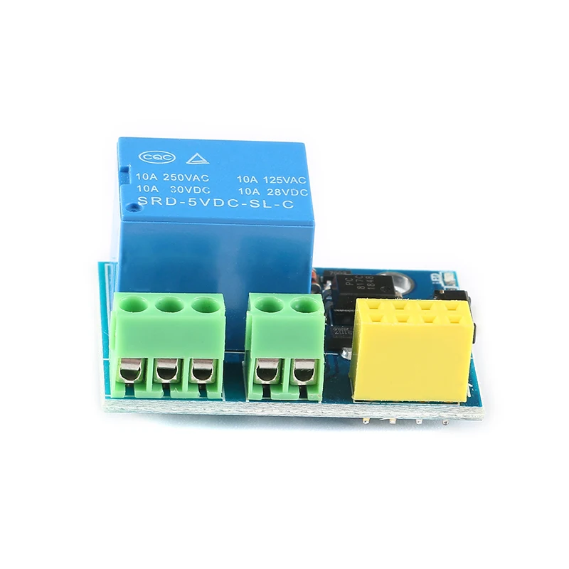 Módulo de relé WiFi ESP8266, ESP-01S, ESP01 S, 5V, ESP-01S, ESP01S, interruptor de Control remoto para casa inteligente, aplicación de teléfono (sin ESP-01S) - imagen 4