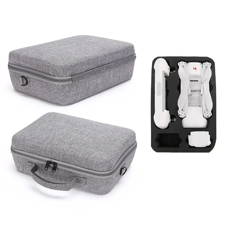 Bolsa de almacenamiento portátil para Dron Xiaomi FIMI X8 SE, Estuche de transporte duro de EVA con correa ajustable para el hombro, bolso de mano con cubierta de agua [rppf - imagen 2