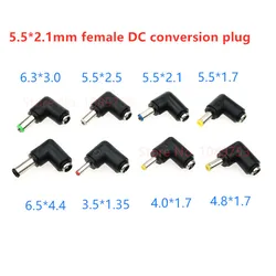 Conector DC Macho 5.5x2.1mm Jack Alimentación 12V