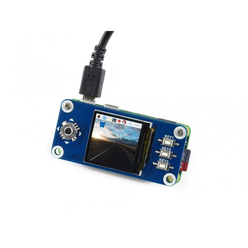 Sombrero con pantalla LCD SPI de 1,3 pulgadas para Raspberry Pi, interfaz SPI de 240x240 píxeles con controlador integrado, pantalla IPS - imagen 4