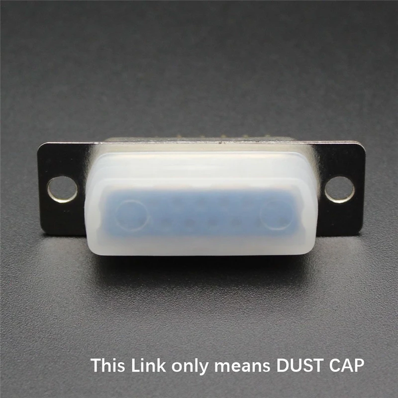 Cubierta antipolvo para DVI hembra 100 Uds tapa antipolvo DB15 PIN 2 filas tapa protectora de enchufe hembra envío gratis - imagen 4