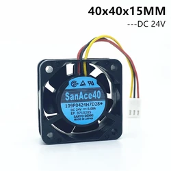 Sanyo Fanuc Ventilador de Servidor DC24V 3 Pines