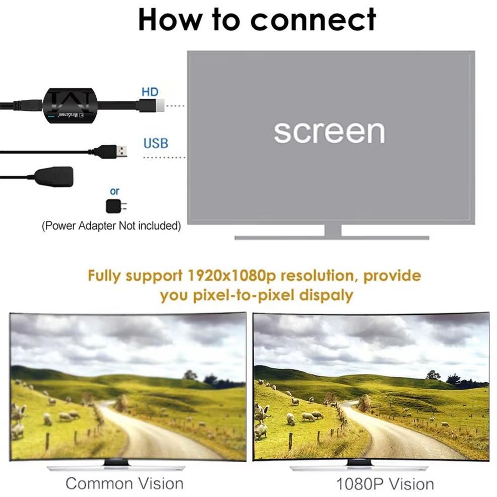 Duplicar Pantalla con Dongle HDMI Miracast AirPlay para TV Inalambrico - imagen 4