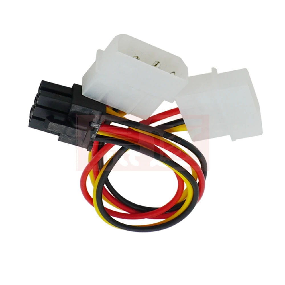 Cable de alimentación de tarjeta gráfica de alta calidad, Cable adaptador Dual de 4 pines a 6 pines, 6P a 4P, Cable de alimentación de tarjeta gráfica de ordenador - imagen 5