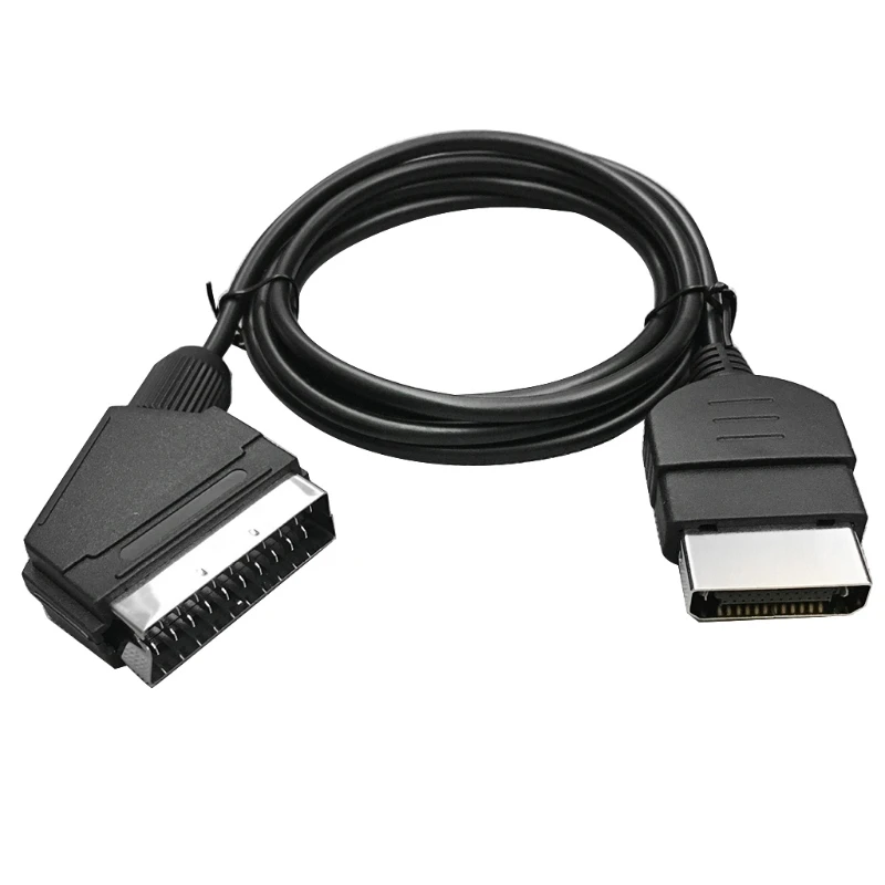Cable SCART de 1,8 m para cable de TV HD AV clásico de Microsoft Xbox - Accesorio para consola de juegos - imagen 2