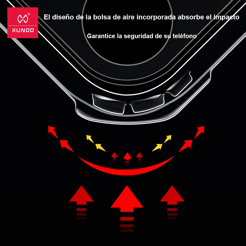 Xundd-Funda transparente para iPhone 12 Pro Max, carcasa protectora a prueba de golpes, 13 Pro Max - imagen 5