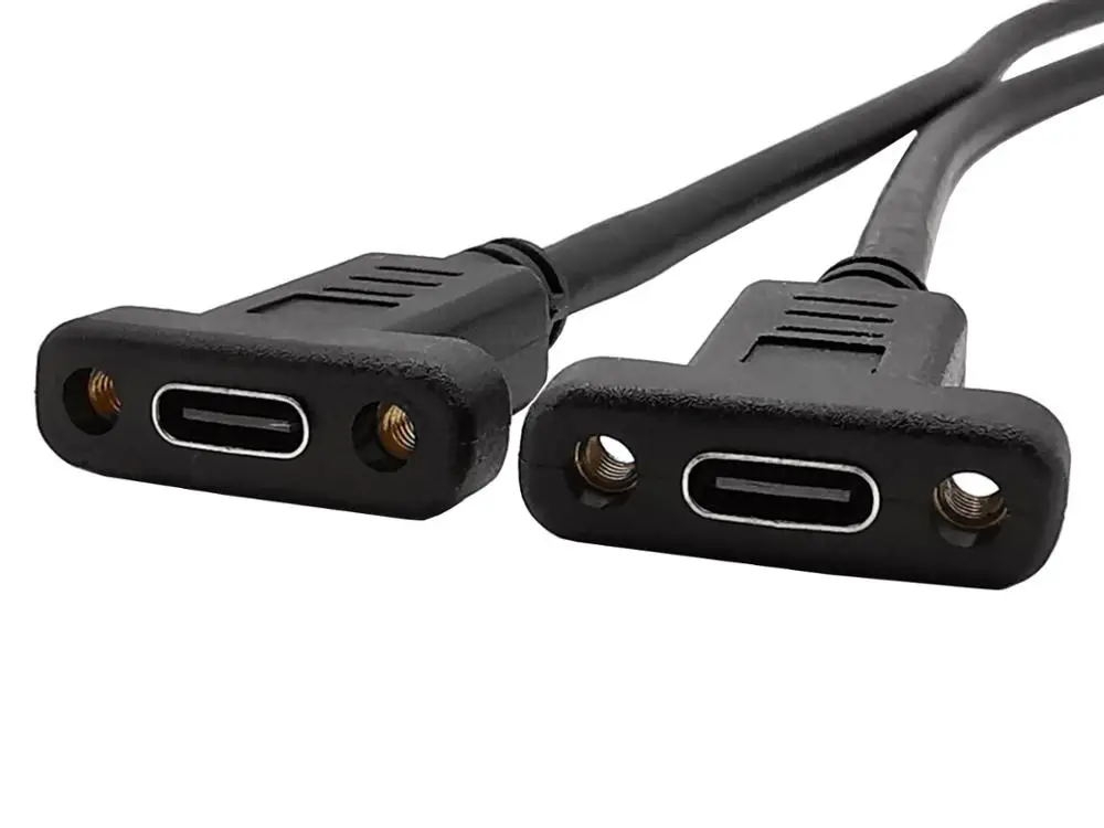 Adaptador USB-C Hembra Montaje en Panel 10Gbps - imagen 5