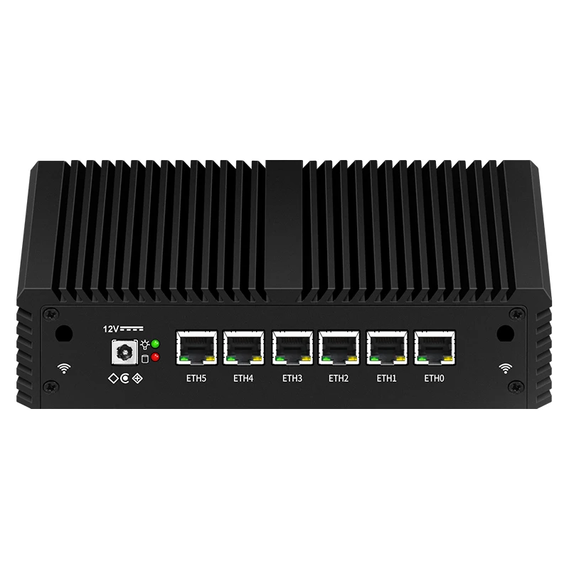 Mini PC in-tel Core i3i5i7 CPU, 6 LAN, 4GB, 16GB, 32GB de RAM, 1T, SSD, Firewall, enrutador VPN, Pfsense, servidor de red de ordenador Industrial