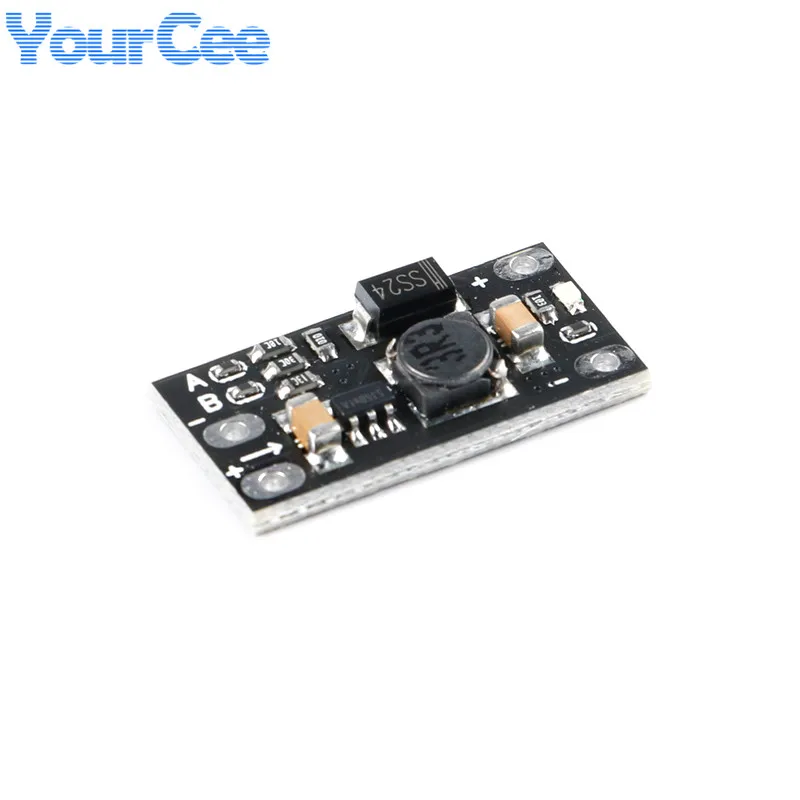 2 uds Mini DC-DC 3,7 V a 12V placa convertidora de refuerzo módulo PCB 5V/8V/9V/12V regulador de voltaje de salida módulo de placa PCB - imagen 2