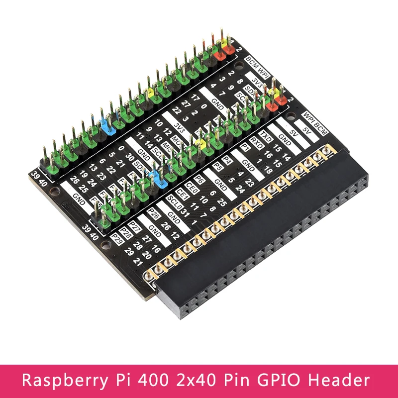 Placa de expansión para Raspberry Pi 400, cabezal GPIO de 2x40 Pines, para Raspberry Pi 400