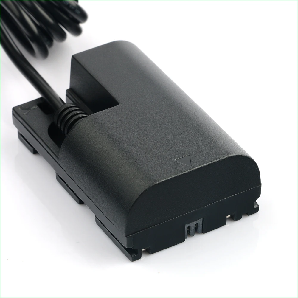 Batería ficticia de ACK-E6 LP E6 E6N, cargador portátil de CC, Cable USB para Canon EOS 5D Mark II III IV 7D Mark II - imagen 5