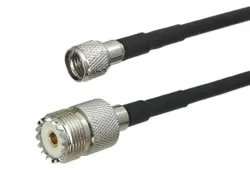 Conector Mini UHF Macho para Cable RG58