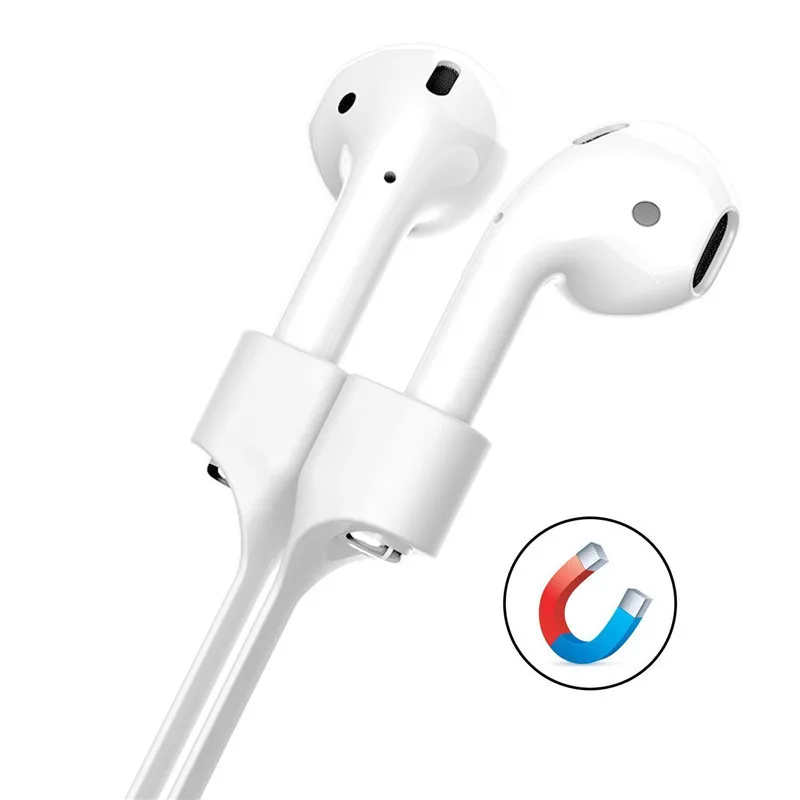 AirPods Pro 2/3 - Cuerda magnética de silicona antipérdida universal - imagen 2