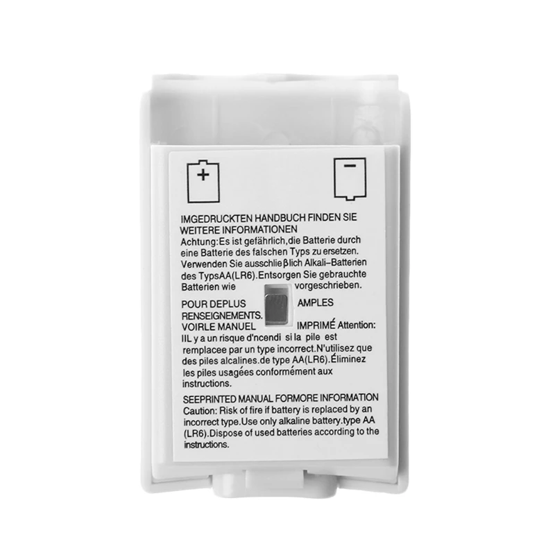 Cubierta trasera delgada para batería AA, carcasa protectora de plástico de repuesto para 360, Control de serie 360, 1 unidad - imagen 3