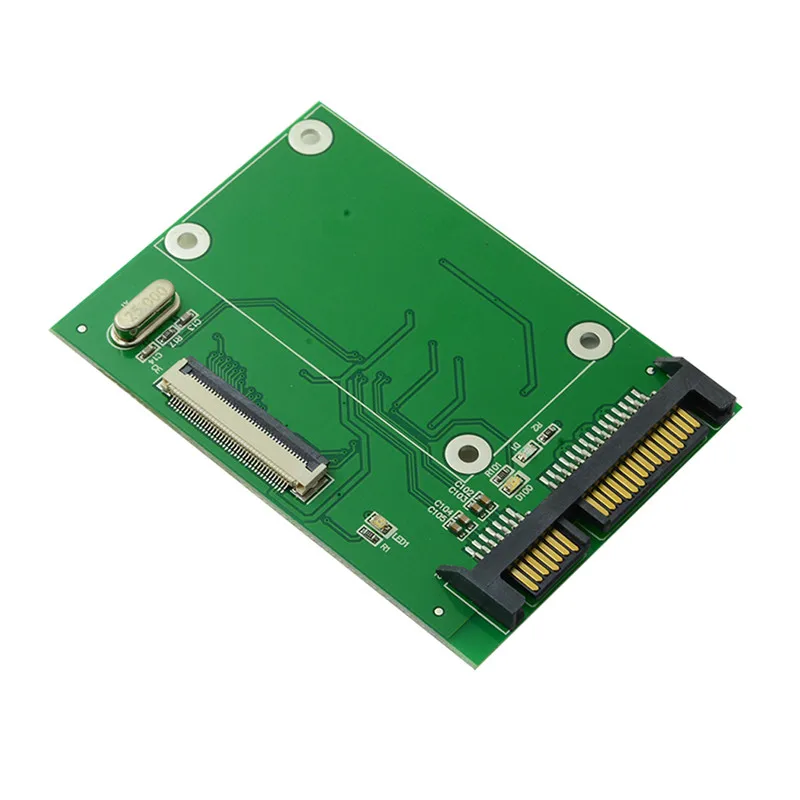 Placa adaptadora SATA a 40 pines ZIF CE de 1,8 pulgadas SSD/HDD con cable plano LIF