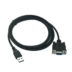 Cable Adaptador USB a RS232 DB9 Macho 1.8m