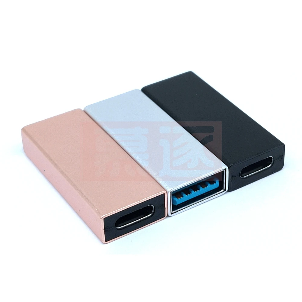 Adaptador Usb 3,0 Buchse auf typ c weibliche, Konverter typ-c, Samsung Galaxy S10 S9 Plus, Xiaomi, Huawei ein plus, Usb c Kabel - imagen 2